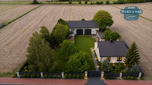 Urokliwe siedlisko 4,2 ha z domem i zabudowaniami - polecam! dom Dąbrowa Rusiecka