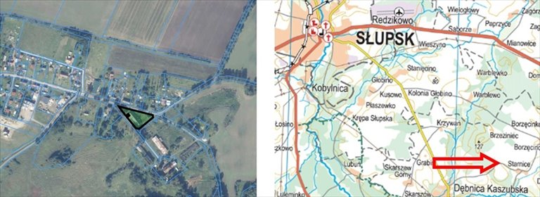 Sprzedaż działki 3 976 m2 w Starnicach – atrakcyjna cena działka Starnice