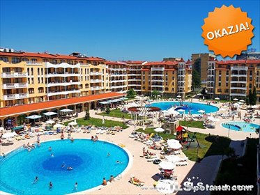 Kompaktowe studio 30,43 m² w Royal Sun - okazja! mieszkanie Słoneczny Brzeg, ROYAL SUN