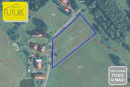 działka na sprzedaż 3600m2 działka Błudowo