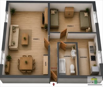 Do sprzedania przestronne mieszkanie 45 m² we Wrocławiu mieszkanie Wrocław