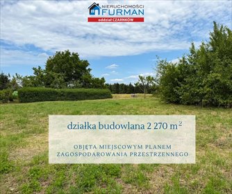 działka na sprzedaż 2270m2 działka Lubasz