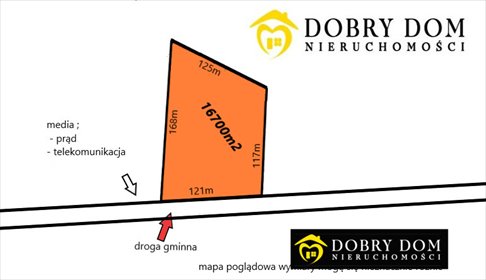 działka na sprzedaż 16700m2 działka Sobolewo