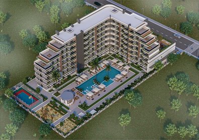 Nowoczesny 3-sypialniowy apartament z bogatą infrastrukturą mieszkanie Altıntaş, Altıntaş, Aksu, Antalya