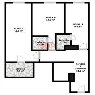Inwestycyjne 3-modułowe mieszkanie 61 m² we Wrocławiu - zapraszam mieszkanie Wrocław, Stare Miasto, Stare Miasto, Gwarna