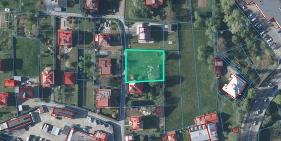 działka na sprzedaż 1016m2 działka Jasło