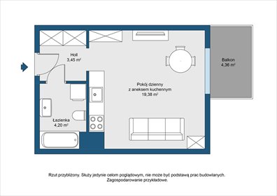 mieszkanie na sprzedaż 27m2 mieszkanie Pruszków, Ludwika Waryńskiego