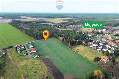 działka na sprzedaż 1039m2 działka Mojęcice