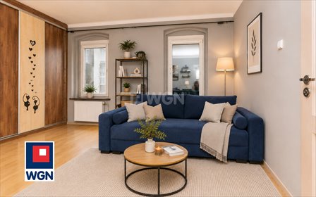 Przestronna kawalerka 44,49 m² w Katowicach (Śródmieście) mieszkanie Katowice, Śródmieście, Strzelecka