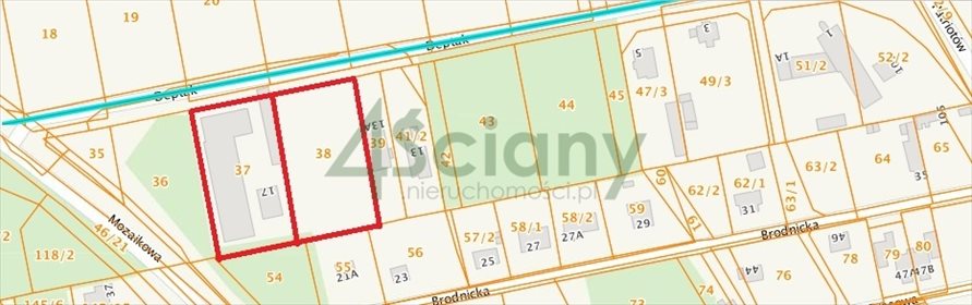 działka na sprzedaż 6300m2 działka Warszawa, Wawer
