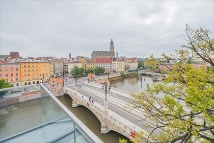 Luksusowy apartament na wodzie z tarasem na dachu, 118 m² mieszkanie Wrocław, Stare Miasto, Stare Miasto, Pomorska