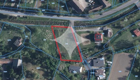 działka na sprzedaż 2200m2 działka Jaszkowa Dolna