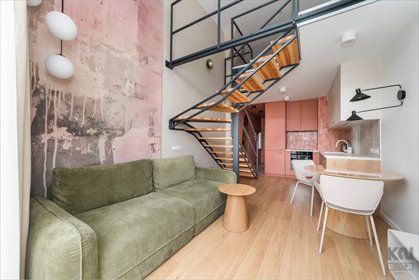 Zapraszam do wynajmu luksusowego loftu 38 m² z ogródkiem i parkingiem mieszkanie Łódź, Widzew, Piłsudskiego