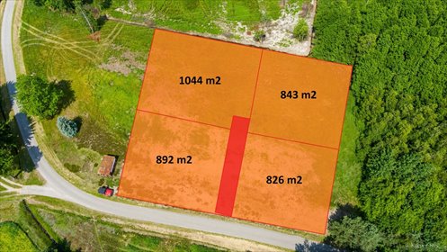 działka na sprzedaż 892m2 działka Pogórska Wola