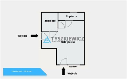 lokal użytkowy na sprzedaż 120m2 lokal użytkowy Gdynia, Śródmieście, Starowiejska