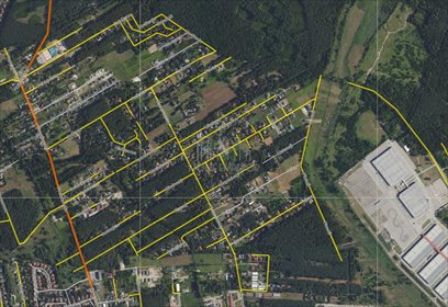 Polecam działkę 2415 m² z mediami i planem zabudowy działka Strzeniówka