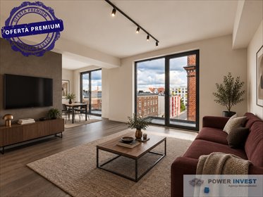 Nowe Młyny Leszno - 93,45 m² z balkonami i panoramą mieszkanie Leszno, Przemysłowa