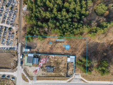 Działka budowlana 1543 m² z mediami, spokojna okolica działka Człuchów, Jana Skrzetuskiego