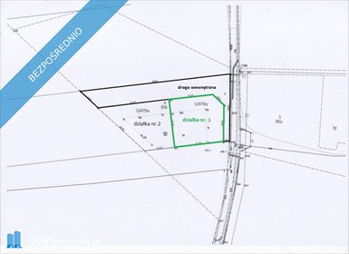 Działka z pozwoleniem i projektem domu wolnostojącego działka Rogierówko, Polna