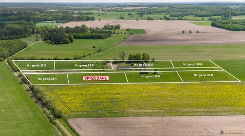 Działka 3260 m² w Folwarkach Wielkich – spokój i natura działka Folwarki Wielkie