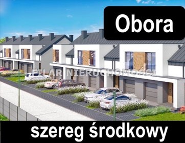 Nowoczesny dom 117m2 z garażem i tarasem. dom Obora
