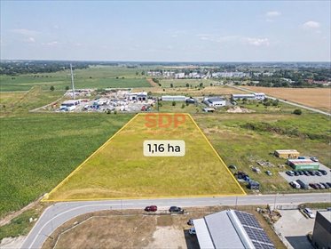 Działka inwestycyjna 11 633 m² - pełne uzbrojenie i gotowość działka Dobrzykowice, Magazynowa