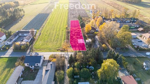 Działka 2168 m² pod inwestycję w Bobrowcu - media, plan zagospodarowania działka Bobrowiec, Mazowiecka