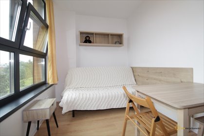 Nowoczesny 19,2 m² apartament z klimatyzacją i widokiem mieszkanie Wrocław, Bierutowska