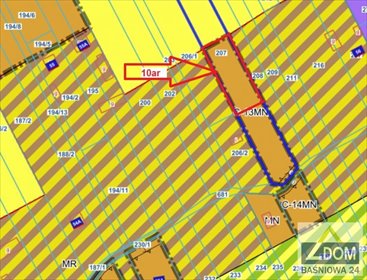 działka na sprzedaż 1000m2 działka Osówka