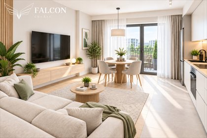 Apartament z balkonem 29,7 m2 w centrum Poznania - Garbary mieszkanie Poznań, Garbary, Szyperska