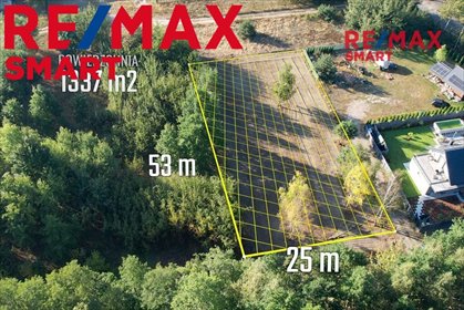 Działka budowlana 1337 m² z MPZP, las i spokój w Henryszewie działka Henryszew, Walecznych