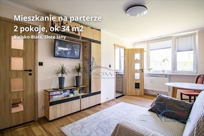 Przestronne 2-pokojowe mieszkanie z balkonem i windą mieszkanie Bielsko-Biała, Złote Łany