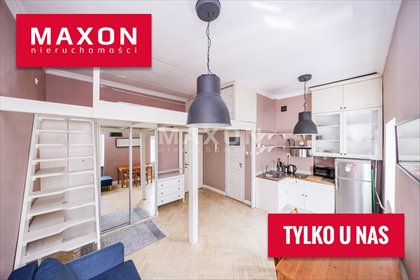 Urokliwe 2-pokojowe mieszkanie z antresolą w centrum Warszawy mieszkanie Warszawa, Śródmieście, ul. Koszykowa