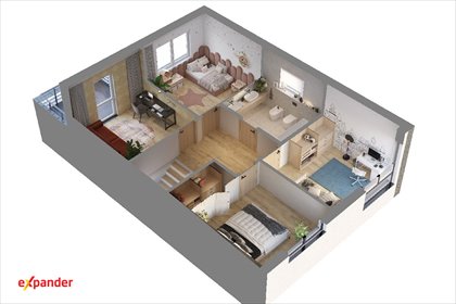 Dom 134 m² z ogrodem, garażem i tarasem - polecam! dom Łozina, Ogrodowa