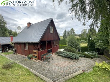 Na sprzedaż dom letniskowy 80 m² w Borkowie z garażem dom Borkowo, Modrzewiowa