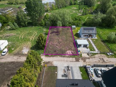 Działka budowlana 902 m² z mediami, MPZP, szybki dojazd działka Roszkowo, Leśna