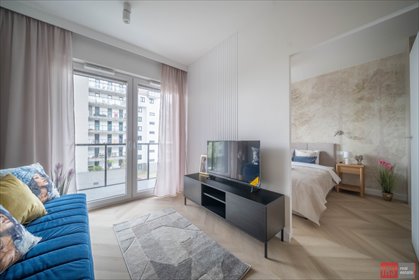 Nowoczesne 2-pokojowe mieszkanie 37 m² z balkonem, gotowe do wprowadzenia mieszkanie Warszawa, Mokotów Sielce, Stanisława Kierbedzia