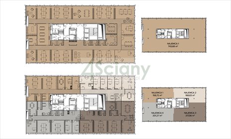 lokal użytkowy na wynajem 132m2 lokal użytkowy Warszawa, Mokotów