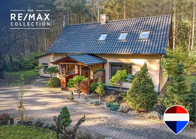 Urokliwy dom 120 m² w lesie, pełne umeblowanie, ogród 1600 m² dom Miedzichowo, Zbąszyńska