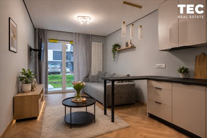 Nowoczesne 2-pokojowe mieszkanie z ogródkami (42 m²) w Krakowie mieszkanie Kraków, Powstańców