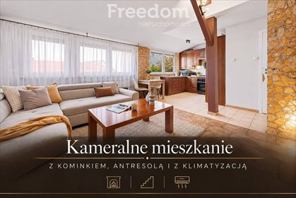 Na sprzedaż przestronne 3-pokojowe mieszkanie z antresolą i kominkiem mieszkanie Garwolin
