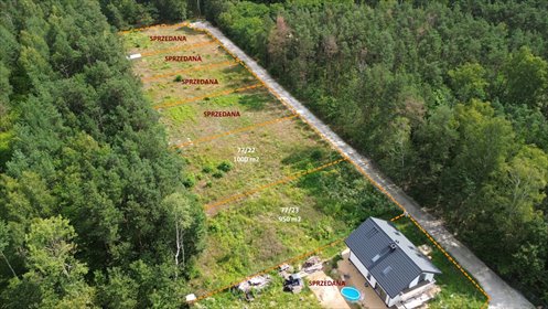 działka na sprzedaż 1000m2 działka Łódź