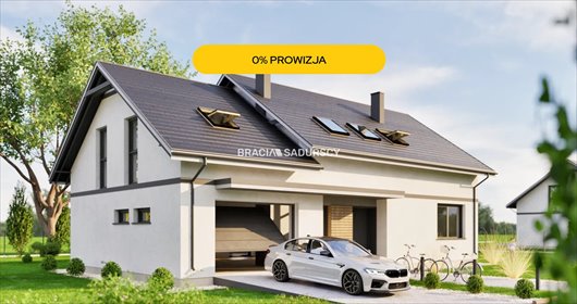 Na sprzedaż nowoczesny dom 146 m² z ogrodem i garażem dom Brzeżnica, Paszkówka, Paszkówka, Leśna