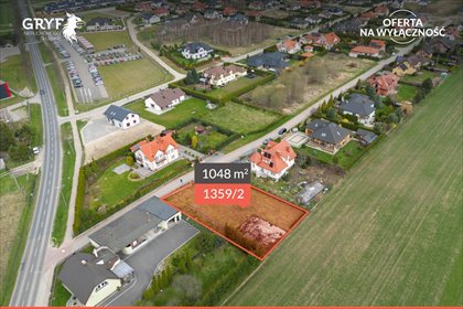 działka na sprzedaż 1048m2 działka Kobylnica