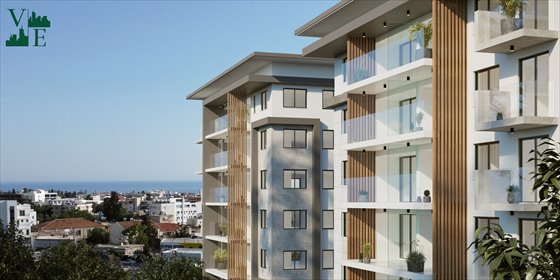 Apartament 118 m² z 3 sypialniami - basen i centrum Pafos mieszkanie Pafos