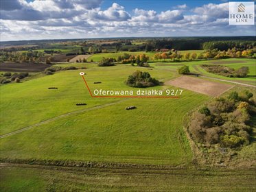działka na sprzedaż 2163m2 działka Purda
