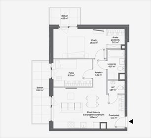 mieszkanie na sprzedaż 59m2 mieszkanie Warszawa, Włochy, Raków, Fajansowa