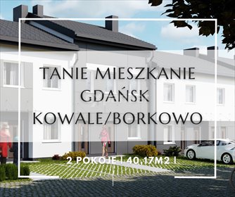 mieszkanie na sprzedaż 43m2 mieszkanie Gdańsk, Borkowo, Poziomkowa