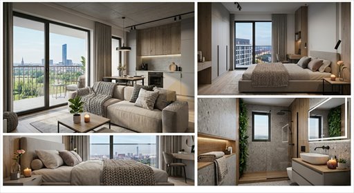 Nowoczesne 39,86 m² w Krzykach - 0% PCC i prowizji mieszkanie Wrocław, Krzyki