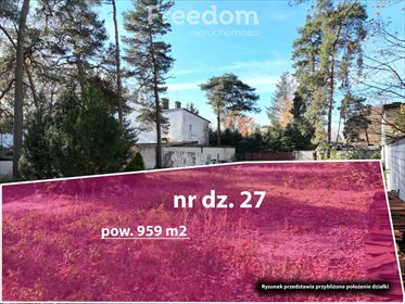 działka na sprzedaż 959m2 działka Sulejówek, 11 Listopada